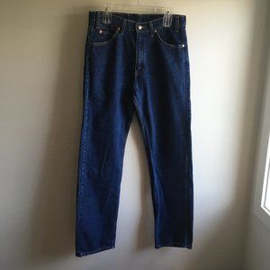 Vintage Levi's 505 Size 34 x 32 Dark Wash 100% Cotton